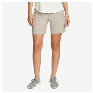 Eddie Bauer Women's Khaki Rainier Shorts